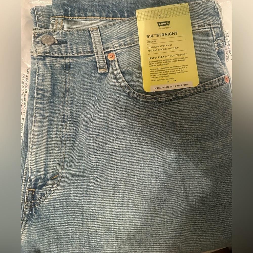 Levi's 514 Flex Eco Performance Jeans in Blue